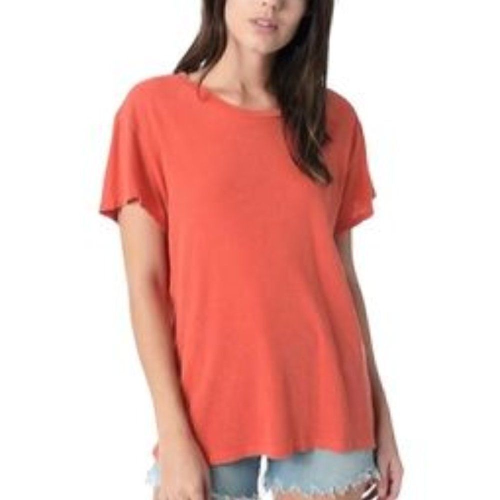 NWT JOE'S JEANS NEW Rebel Distressed T-Shirt Top S